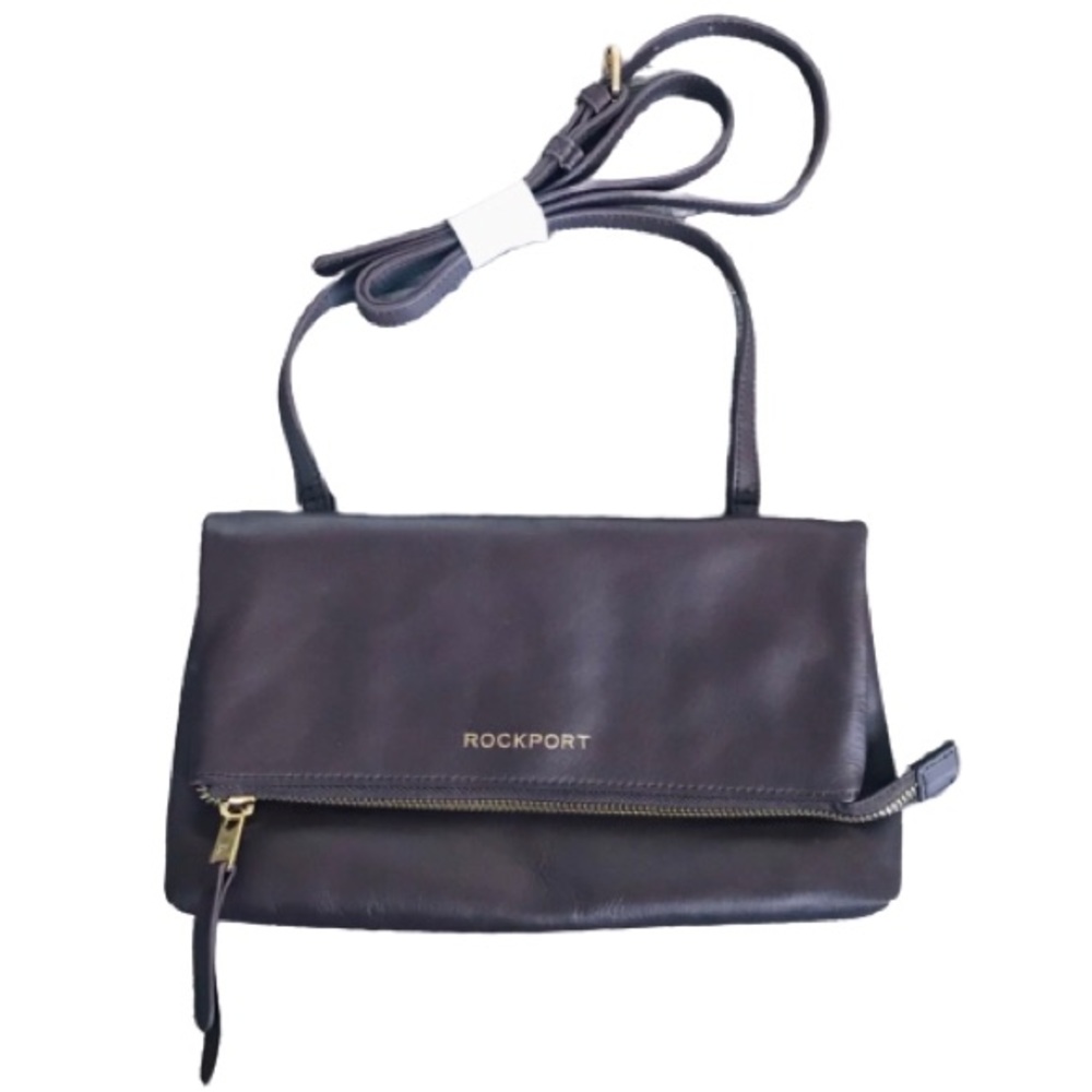 Rockport Crossbody Envelope Bag In Burgundy NWT!